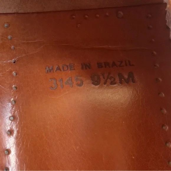 Cole Haan Woven Leather Loafers – Men’s Size 9.5M – Made in Brazil - Picture 10 of 11